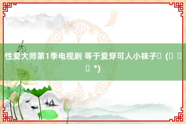 性爱大师第1季电视剧 等于爱穿可人小袜子ꉂ(ᵔᗜᵔ*)