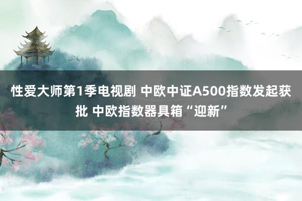 性爱大师第1季电视剧 中欧中证A500指数发起获批 中欧指数器具箱“迎新”